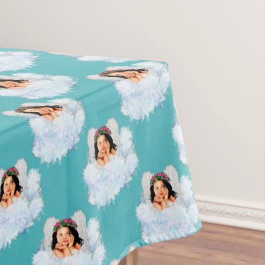 Nappe ANGEL DANS LES NUAGES 2-52x70 COTON TABLECLOTH (In Situ)