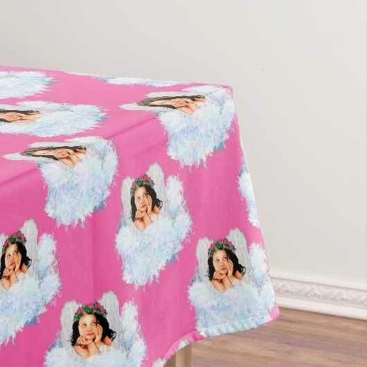 Nappe ANGEL DANS LES NUAGES 5-52x70 COTON TABLECLOTH (In Situ)