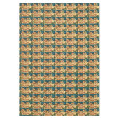 Nappe Anges de Noël Vintage (Devant)