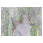 Nappe animal artistique capybara (Devant (Horizontal))