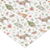 Nappe Animaux des bois | Vacances Fox, Deer et Wolf (Angle)