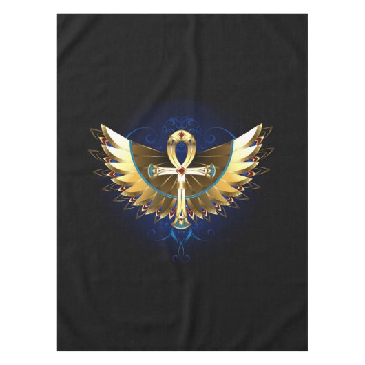 Nappe Ankh or avec ailes (Devant)