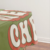 Nappe Années 1970 super joyeux noël funky (In Situ)