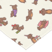 Nappe Anniversaire de Dachshund (Angle)