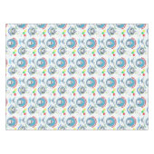 Nappe Anniversaire de enfant de requins (Devant (Horizontal))