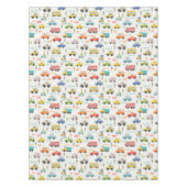 Nappe Anniversaire de enfant Motif de voiture de transpo (Devant)