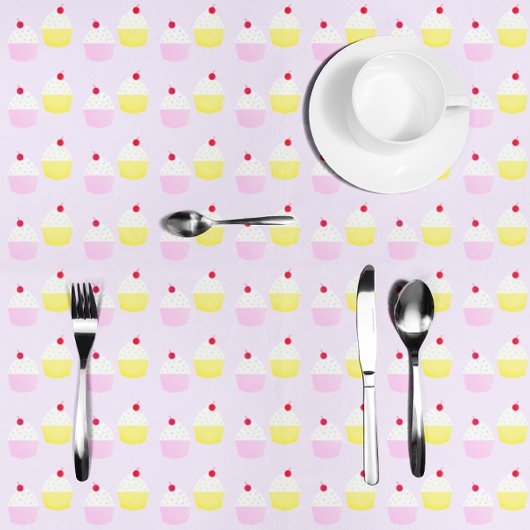 Nappe Anniversaire de fabrication de Cupcake