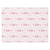 Nappe Anniversaire de filles mignonnes Dinosaure rose (Devant (Horizontal))
