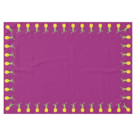Nappe Anniversaire de l'ananas (Devant (Horizontal))