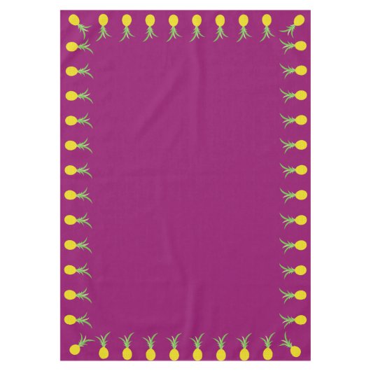Nappe Anniversaire de l'ananas (Devant)
