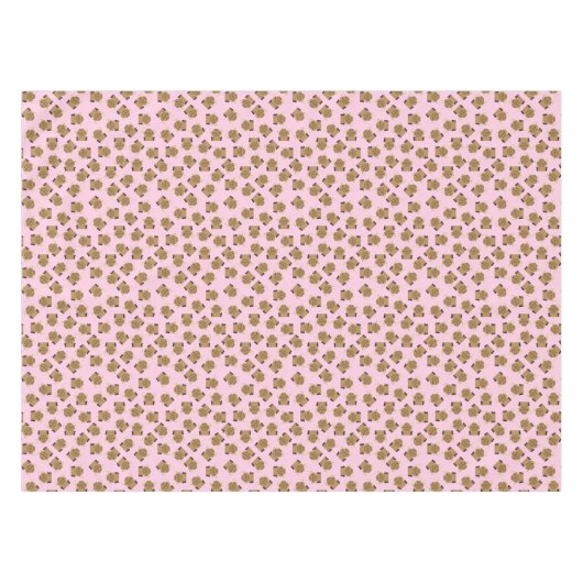 Nappe Anniversaire de l'orignal rose (Devant (Horizontal))