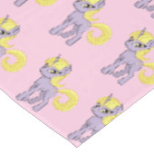 Nappe Anniversaire Fille Licorne Rose Anime (Angle)