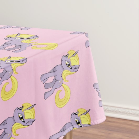 Nappe Anniversaire Fille Licorne Rose Anime (In Situ)
