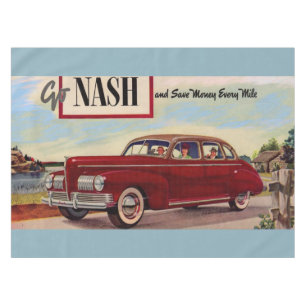 Nappe Annonce automobile Nash 1941