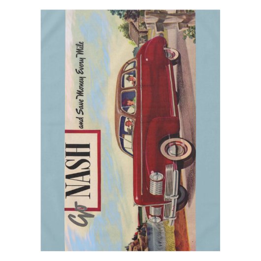Nappe Annonce automobile Nash 1941 (Devant)
