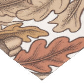 Nappe Antique Terracotta Chênes (Angle)