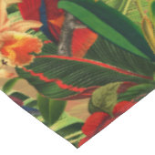 Nappe Antique Tropical Parrots Jungle Motif (Angle)