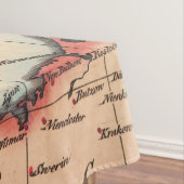 Nappe Antique vieille carte inspirée (10) (In Situ)