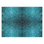 Nappe Aqua bleu brillant brille de parties scintillant (Devant (Horizontal))