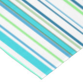 Nappe Aqua Blue Green Beach Color Stripes (Angle)