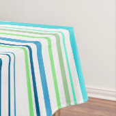 Nappe Aqua Blue Green Beach Color Stripes (In Situ)