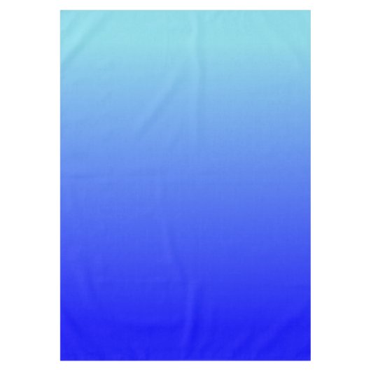 Nappe Aqua Blue Ombre moderne (Devant)