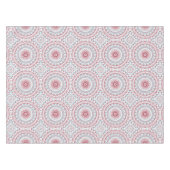 Nappe Aqua et Crimson Mandala Motif (Devant (Horizontal))