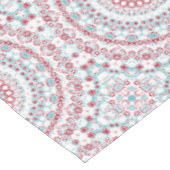Nappe Aqua et Crimson Mandala Motif (Angle)