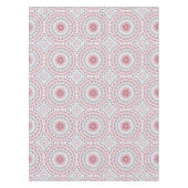 Nappe Aqua et Crimson Mandala Motif (Devant)