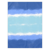 Nappe Aquarelle Abstraite moderne tons bleus (Devant)
