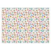 Nappe Aquarelle Animal Alphabet Cute (Devant (Horizontal))