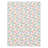 Nappe Aquarelle Arc-en-ciel Fleur Table (Devant)