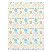 Nappe Aquarelle bleu et or Petit Prince Anniversaire (Devant)