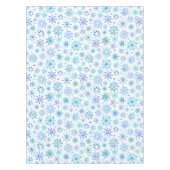 Nappe Aquarelle bleue Flammes de neige et étincelles d'h (Devant)