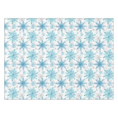 Nappe Aquarelle Blue & Silver Parties scintillant Winter (Devant (Horizontal))