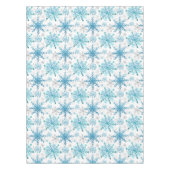 Nappe Aquarelle Blue & Silver Parties scintillant Winter (Devant)
