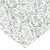 Nappe Aquarelle botanique bleu vert (Angle)