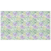 Nappe Aquarelle botanique verte et violette Succulents (Devant (Horizontal))