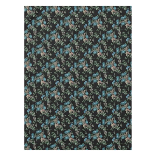 Nappe Aquarelle, chrysanthèmes (Devant)