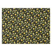 Nappe Aquarelle Citron et Feuille (Devant (Horizontal))