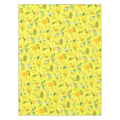 Nappe Aquarelle Citron & Feuilles 4 (Devant)