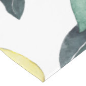 Nappe Aquarelle Citrons jaunes Motif sans couture (Angle)