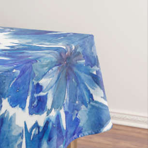 Nappe aquarelle cornflower glaçure