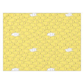 Nappe Aquarelle Cute Jaune Chick & Bunny Motif (Devant (Horizontal))