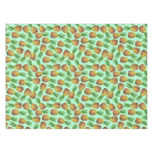 Nappe Aquarelle d'ananas 2 (Devant (Horizontal))