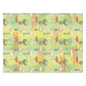 Nappe Aquarelle de champignons (Devant (Horizontal))