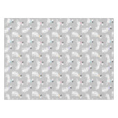 Nappe Aquarelle de chien dalmate Pog Poka Dot Animal (Devant (Horizontal))
