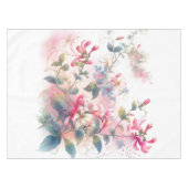 Nappe Aquarelle de chou rose (Devant (Horizontal))