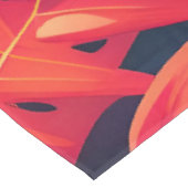 Nappe Aquarelle de feuillage tropical Paradis (Angle)