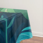 Nappe Aquarelle de feuillage tropical Paradis (In Situ)